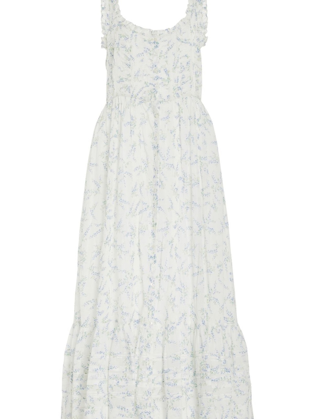 DÔEN Claribelle Dress in Blanc Bluebell Ballad XS